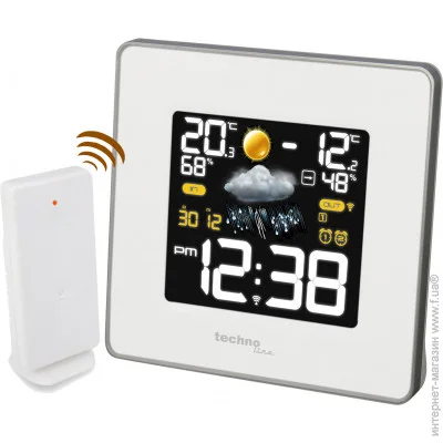  Technoline  Technoline WS6440 White (WS6440) - , , 