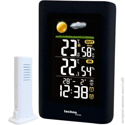   Technoline WS6447 Black - , 