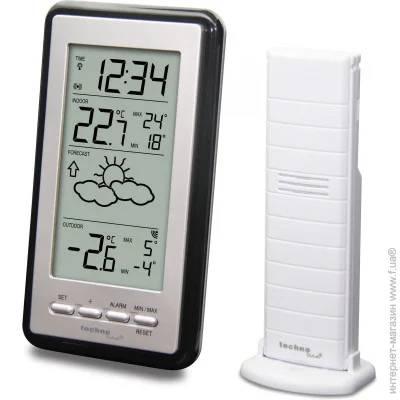  Technoline WS9130 Silver/Black (WS9130)