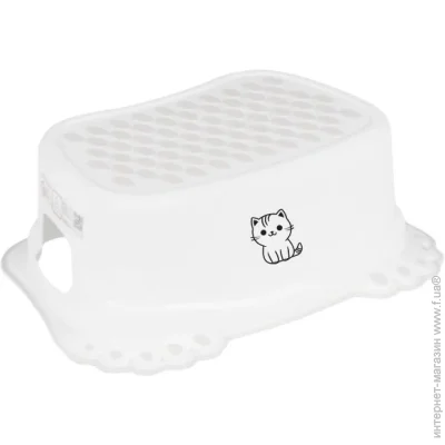 Подставка для купания детей Tega Baby Подставка для ног TEGA BABY Муркотик с противоскользящей резиной, белая (BS-007-103) Подставка для купания детей Tega Baby Подставка для ног TEGA BABY Муркотик с противоскользящей резиной, белая (BS-007-103)