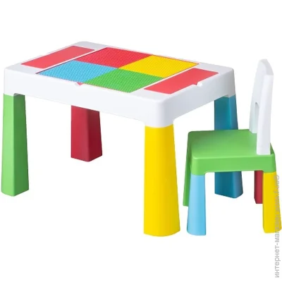 Tega Baby     Tega Multifun ECO set (table, 1 chair) MF-004-134 multicolor () (681541)