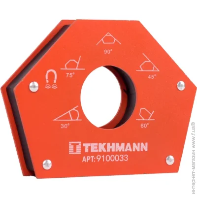 Магнитный фиксатор Tekhmann Ромб 33кг (9100033) Магнитный фиксатор Tekhmann Ромб 33кг (9100033)