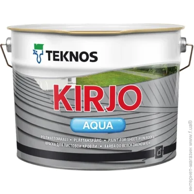Teknos     KIRJO AQUA  3        9