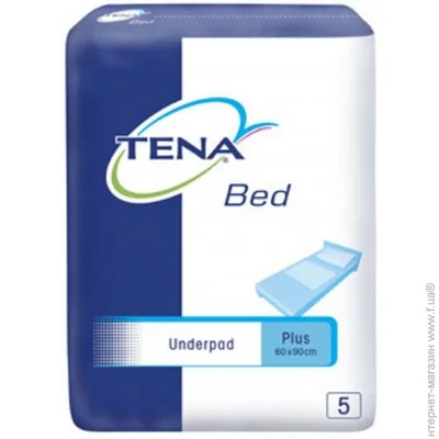 Пеленки Tena Bed Plus 60х90, 5шт Пеленки Tena Bed Plus 60х90, 5шт