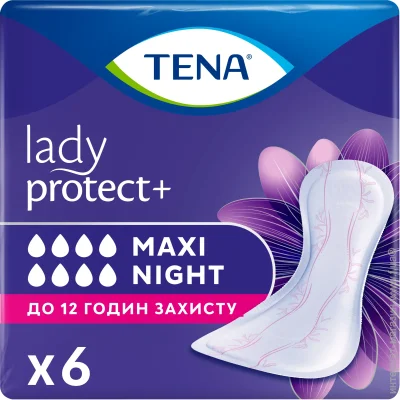  Tena   Lady Maxi Night maxi 6 .