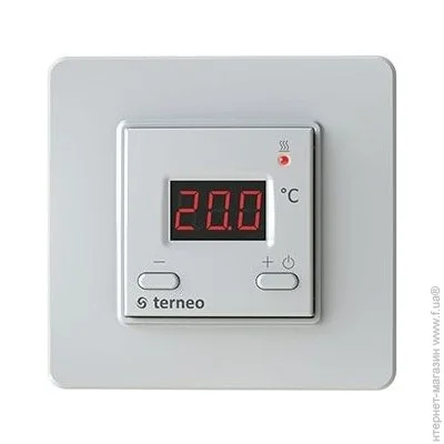 Терморегулятор Terneo vt білий без датчика Терморегулятор Terneo vt білий без датчика