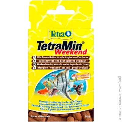 Корм Tetra Їжа для риб MIN WEEKEND ST блоки 20 шт. Корм Tetra Їжа для риб MIN WEEKEND ST блоки 20 шт.