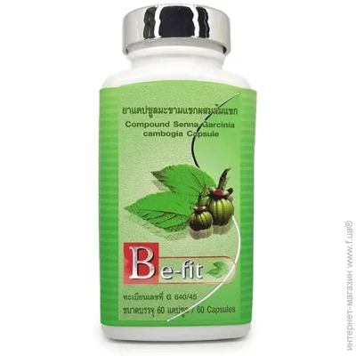   Thanyaporn Herbs Be-fit Garcinia and Senna slimming capsules 60 Caps (000024117)