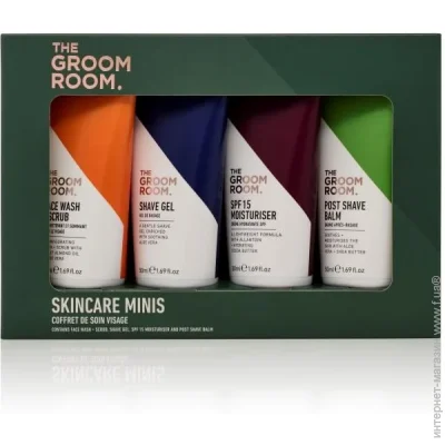   The Groom Room     Skincare Minis