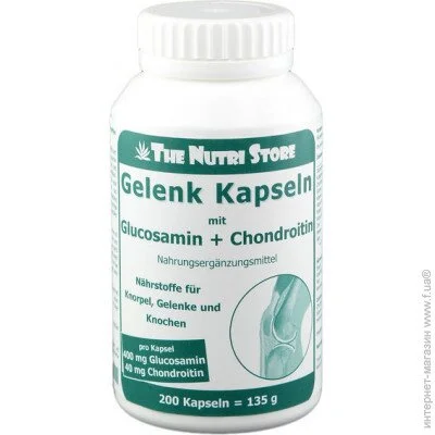   The Nutri Store Glucosamin +  Chondroitin 200 Caps -00000084 (000001546)