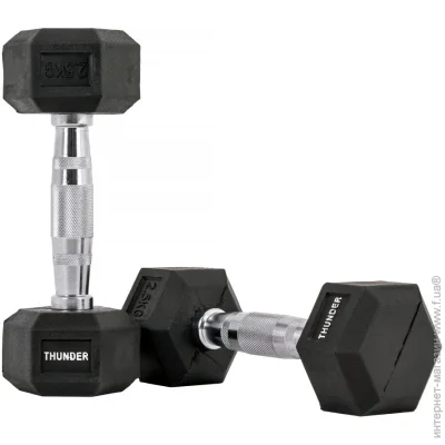 Thunder   2,5  (HEXAGONAL-DUMBBELLS-2,5KG)