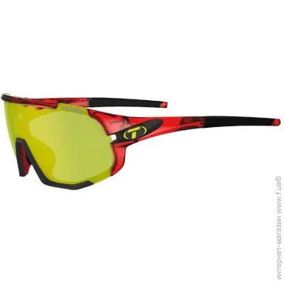 Tifosi  Sledge Crystal Red   Smoke/AC Red/Clear (1085-1630109827)