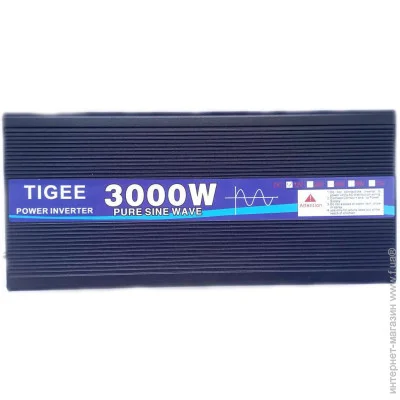  Tigee Power Inverter 022 c 12V  220V 3000W   Black,1, (11107)