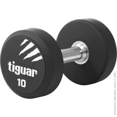  Tiguar hantel TI-WHPU0100 gumowany 1 x 10 kg (M-8475903)