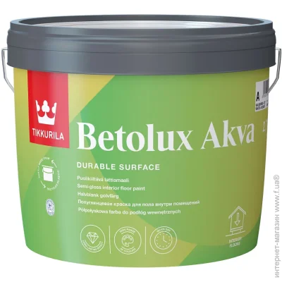  Tikkurila   Betolux Akva  2,7 3,262