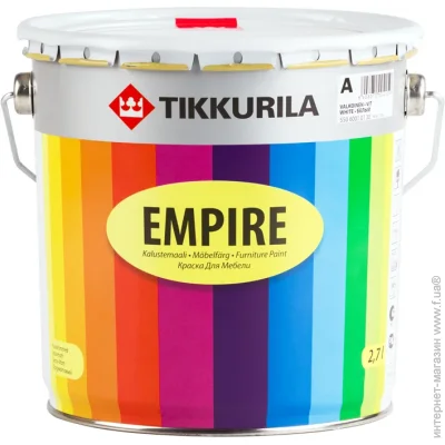  Tikkurila    Empire     2,7  3,7 