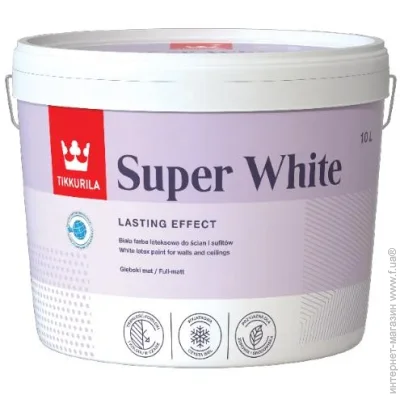 Tikkurila   Super White    10 14.6