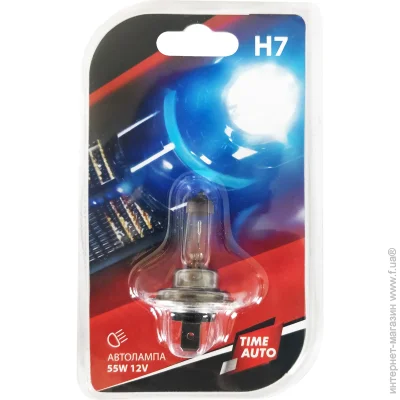    Time Auto 55W 12V H7 1 .