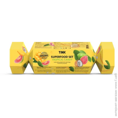 Набір косметики Tink Набір подарунковий для жінок Superfood Set Tropical Candy Набір косметики Tink Набір подарунковий для жінок Superfood Set Tropical Candy