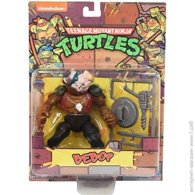 TMNT 1988 Style. Бибоп 12см (90909) TMNT 1988 Style. Бибоп 12см (90909)