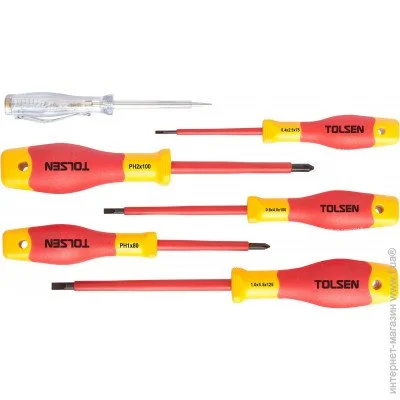     Tolsen Videline 6. (V33506)   (Slotted),  (Phillips)