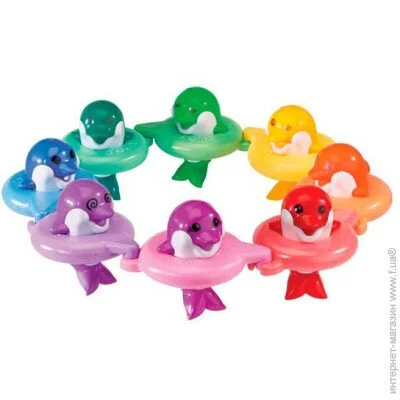 Игрушка для ванной Toomies Дельфины До Ре Ми (E6528) Игрушка для ванной Toomies Дельфины До Ре Ми (E6528)