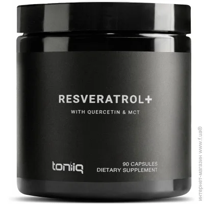 Специальная добавка Toniiq Ресвератрол Resveratrol Plus 90 капсул Специальная добавка Toniiq Ресвератрол Resveratrol Plus 90 капсул