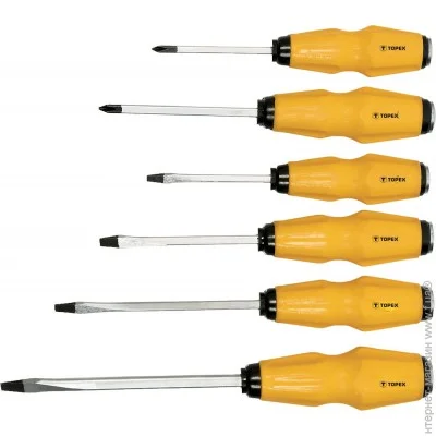     Topex 39D504 6.   (Slotted),  (Phillips)