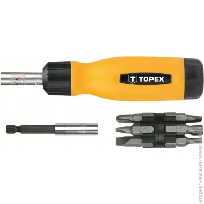  60        Topex 39D518 14.   (Slotted),  (Phillips),    (Pozidriv),  (Torx)