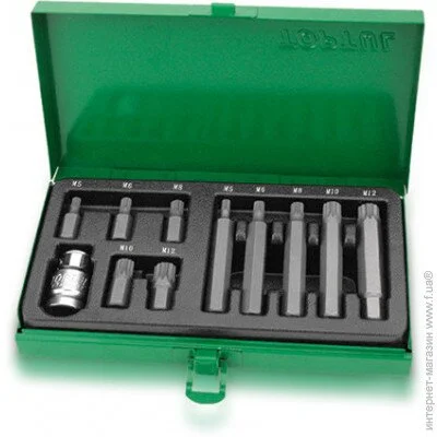   Spline 11. TOPTUL M5-M12 10 GAAD1102