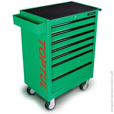 Набір Візок для інструментів TOPTUL 7 секцій TCAA0701 Набір Візок для інструментів TOPTUL 7 секцій TCAA0701