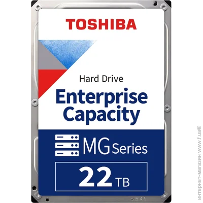      (HDD) SATA 22TB 7200RPM 6GB/S 512MB MG10AFA22TE TOSHIBA