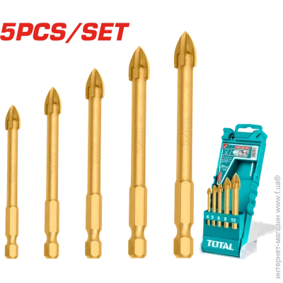 Total Tools TACSD7256    , 5, d=4-10. (TACSD7256)
