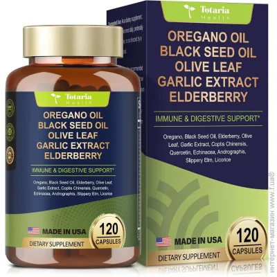   Totaria  -   Oil of Oregano with Black Seed Oil 120  (4384308033)