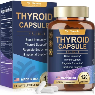   Totaria  -     Thyroid Capsules 120  (4384308487)