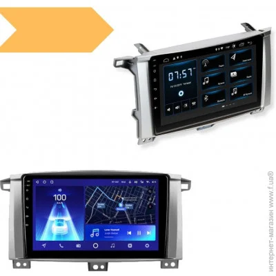 Toyota   Land Cruiser 100 2005 (9") Android 10.1 (4/32)  (MER-14135_5408)