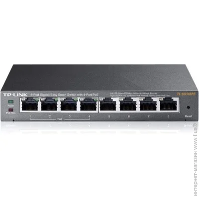 TP-LINK  8PORT 1000M POE TL-SG108PE (2721187309)