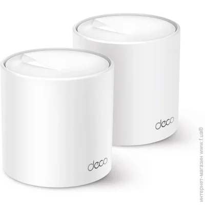  TP-LINK  Mesh Wi-Fi  (2  ), . Deco X50(2-pack) (2721186197)