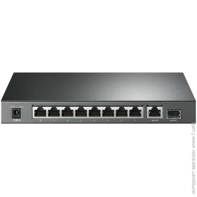  TP-LINK TL-SG1210P 8x1GE/8xPoE 63W, 1xGE, 1xSFP (TL-SG1210P)
