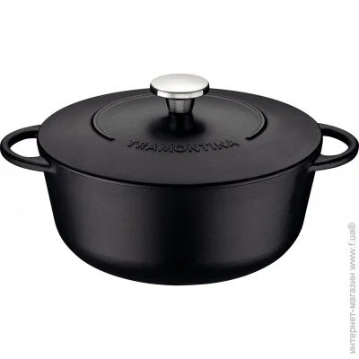 Кастрюля Tramontina TRENTO чугун кастрюля 6л (20805/028) (20805/028) Кастрюля Tramontina TRENTO чугун кастрюля 6л (20805/028) (20805/028)