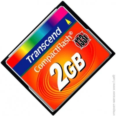  ' Transcend CompactFlash 2GB 133x (TS2GCF133)
