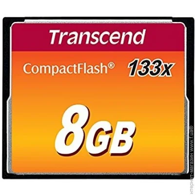  ' Transcend CompactFlash 8GB 133x (TS8GCF133)