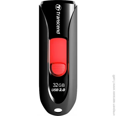  USB 2.0 Transcend JetFlash 590 32GB Black (TS32GJF590K)
