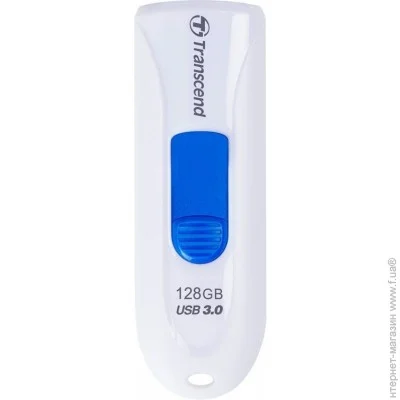  USB 3.0 Transcend JetFlash 790 128GB White (TS128GJF790W)