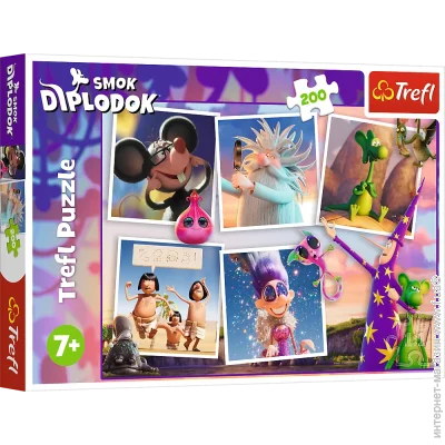 Пазл классический Trefl Приключения дракона (13322) Пазл классический Trefl Приключения дракона (13322)