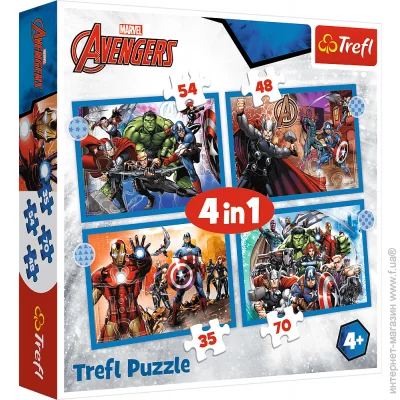   Trefl  : MARVEL (34386)