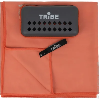      Tribe  Pocket Towel 4080  Brick Red (1042-T-LC-0001-S-brick-red)
