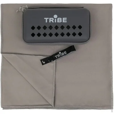      Tribe  Pocket Towel 60120  Grey (1042-T-LC-0001-L-grey)