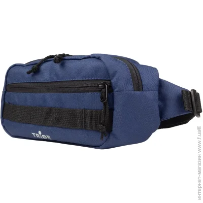   Tribe   Waist bag 2,5 L T-ID-0002 Blue (1042-T-ID-0002-blue)