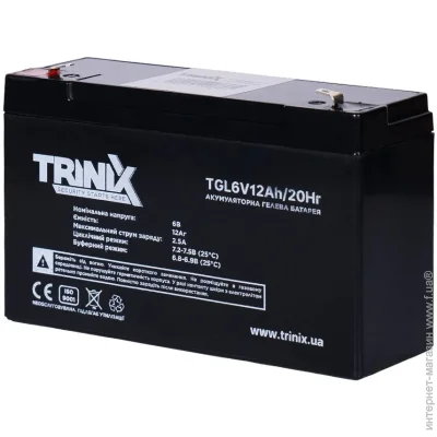    Trinix    6 12 TGL6V12Ah/20Hr GEL